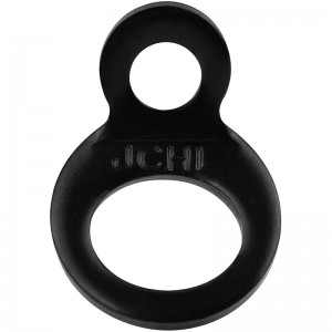 Свяжитесь на ремень колец Грязные велосипед из нержавеющей стали многоцелевой галстук в гараже, рабочий магазин, грузовик, трейлер, гольф тележка, забор черный